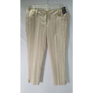 New York & Company Womens Crop Pants Size 4